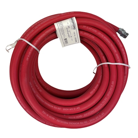 Bedford Precision Parts Bedford Precision 50' x 3/8in Air Hose Assembly Smooth for Binks 71-1356 13-526